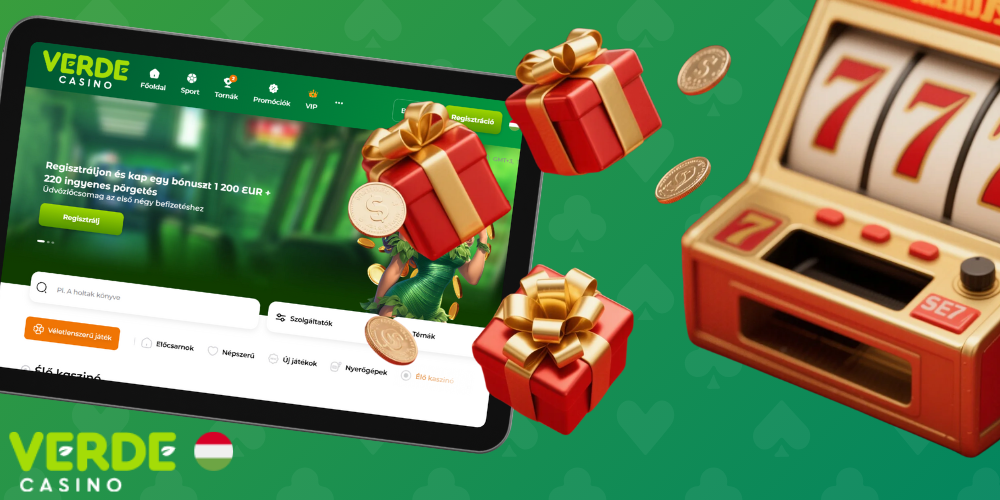 Különleges üdvözlő bónusz a Verde Casino-tól